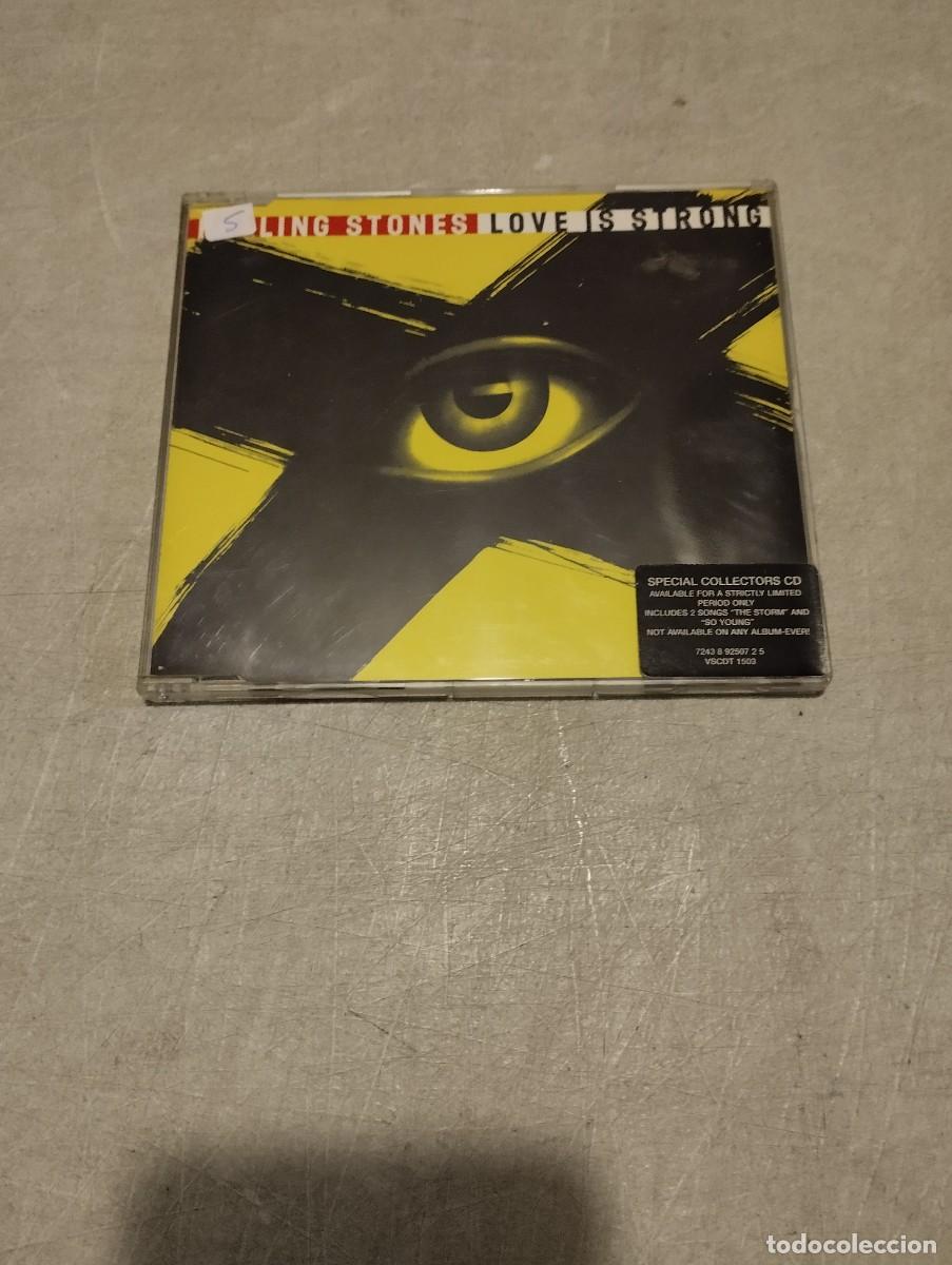 CDs de m&uacute;sica: Rolling Stones CD Maxi Love Is Strong - Foto 1