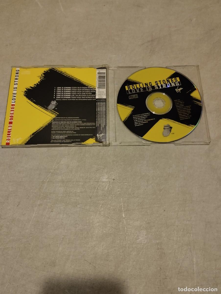 CDs de m&uacute;sica: Rolling Stones CD Maxi Love Is Strong - Foto 2