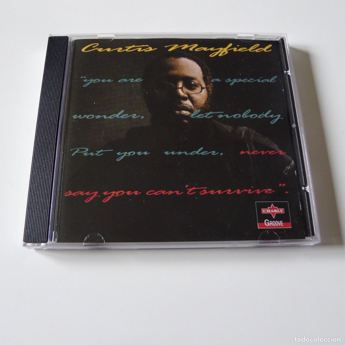 CDs de m&uacute;sica: CURTIS MAYFIELD : NEVER SAY YOU CANT SURVIVE CD - Foto 1