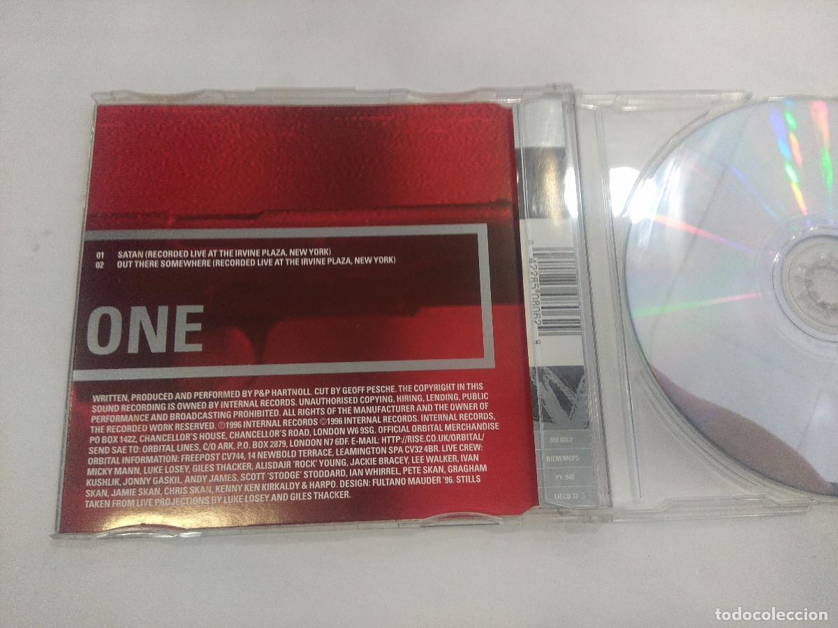 CDs de m&uacute;sica: ORBITAL/SATAN LIVE/CD SINGLE. - Foto 2