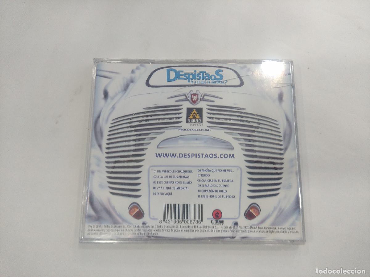 CDs de m&uacute;sica: DESPISTAOS/Y A TI QUE TE IMPORTA/CD. - Foto 3