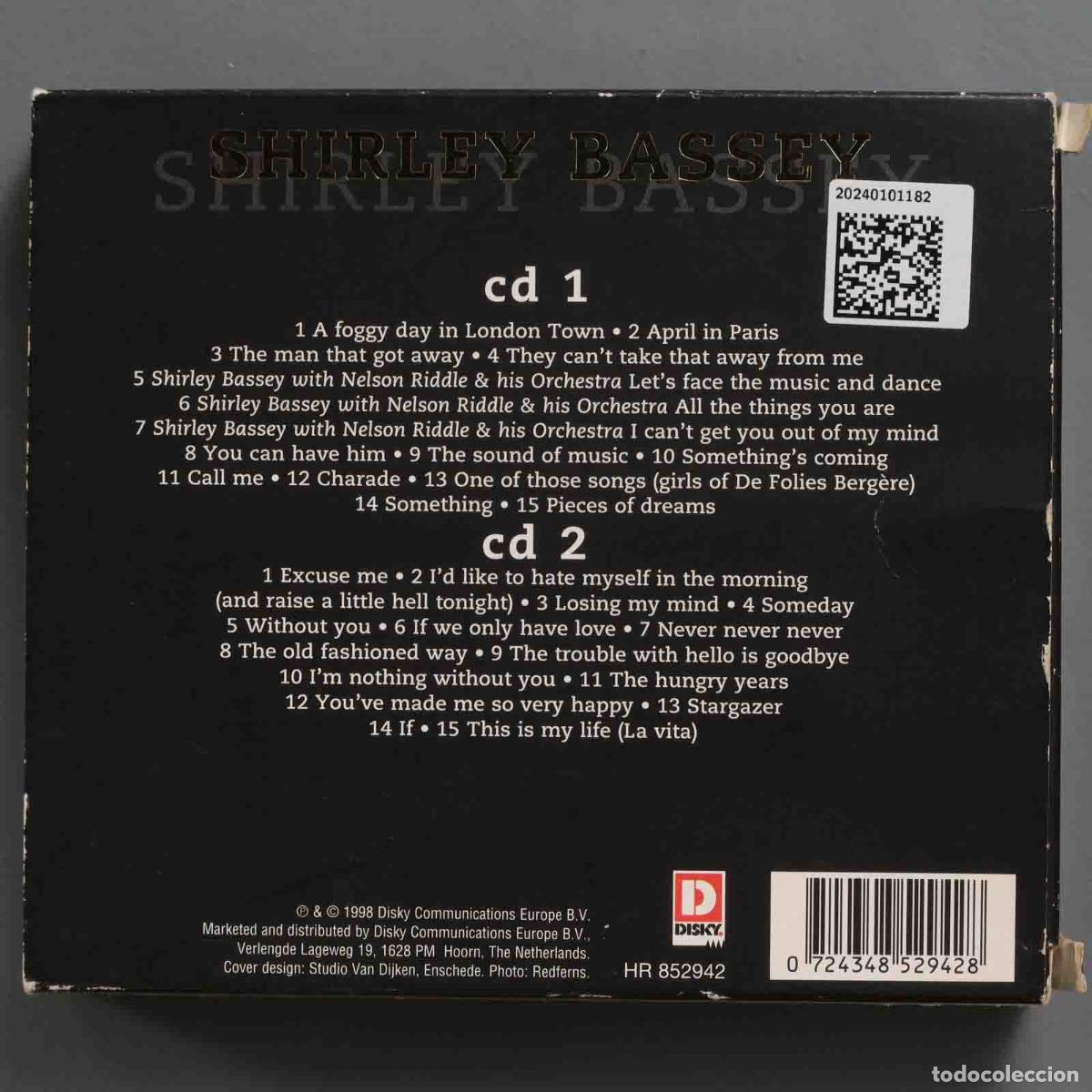 CDs de m&uacute;sica: 2 CD. Shirley Bassey &ndash; Original Gold - Foto 2