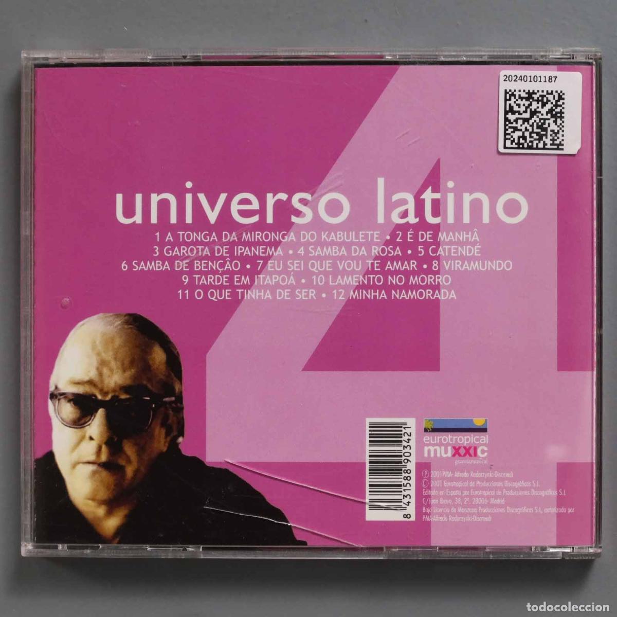 CDs de m&uacute;sica: CD. Vinicius De Moraes &ndash; Universo Latino 4 - Foto 2