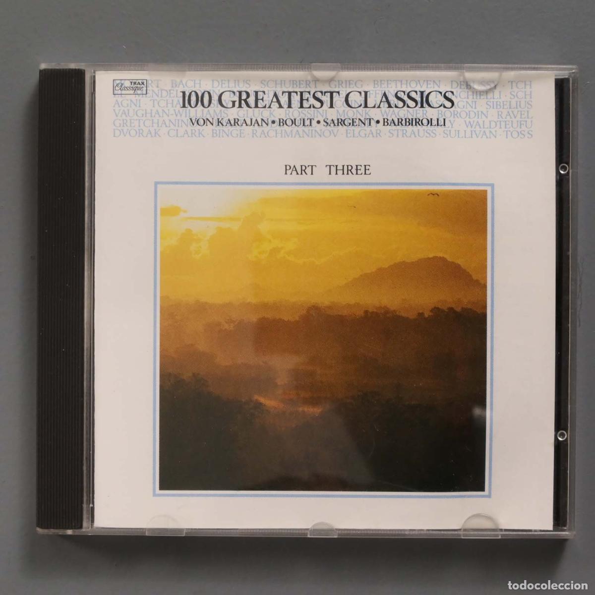 CDs de m&uacute;sica: CD. Various &ndash; 100 Greatest Classics Part Three - Foto 1