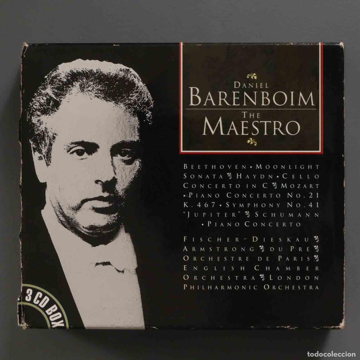CDs de m&uacute;sica: 3 CD. Daniel Barenboim: The Maestro - Foto 1