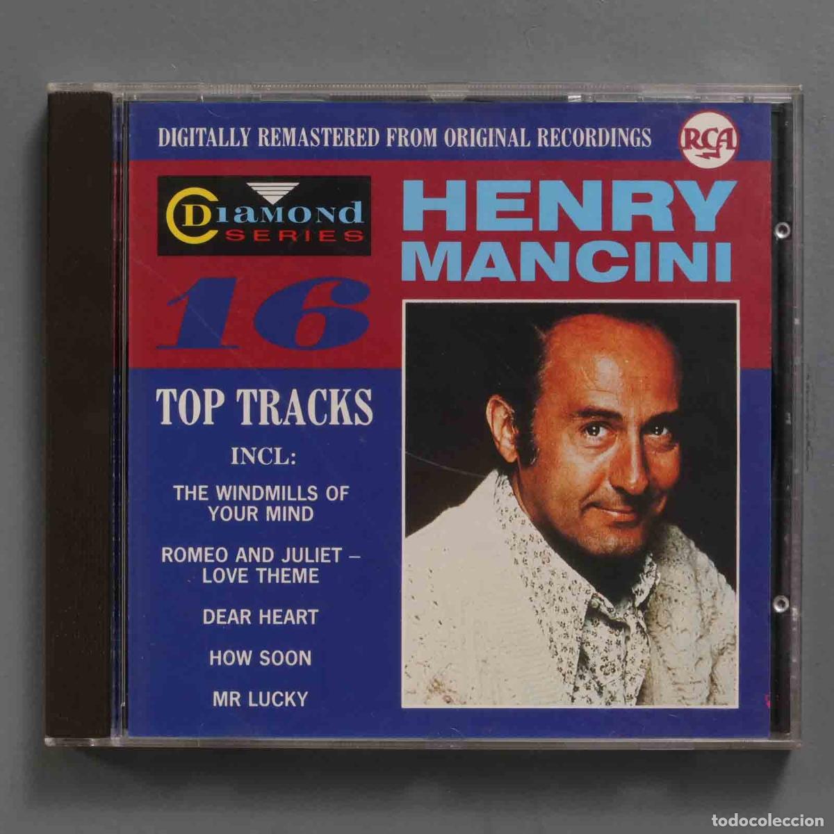 CDs de m&uacute;sica: CD. Henry Mancini &ndash; 16 Top Tracks - Foto 1