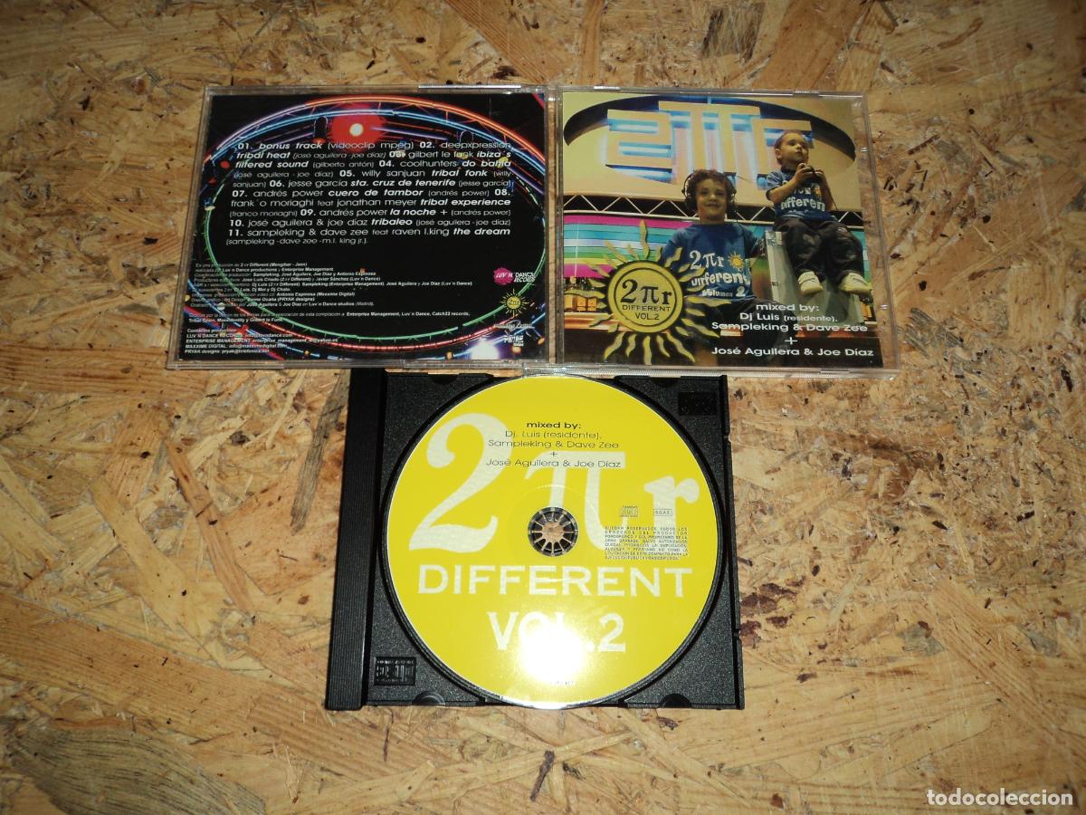 CDs de m&uacute;sica: 2piR DIFFERNT VOL. 2 - RECOPILATORIO - Foto 1