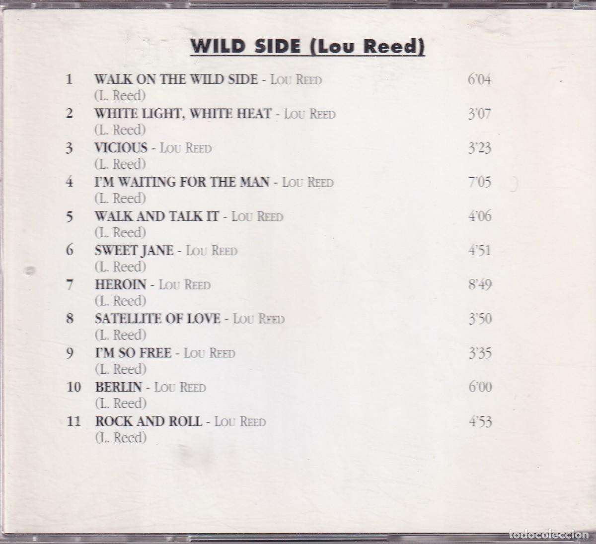 CDs de m&uacute;sica: Lou Reed - Wild Side - Foto 2