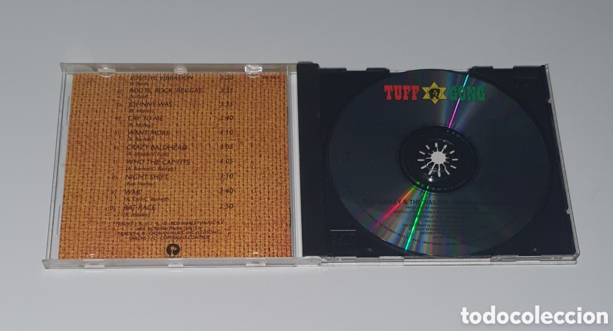CDs de m&uacute;sica: BOB MARLEY / CD 1999 / RASTAMAN VIBRATION - Foto 2