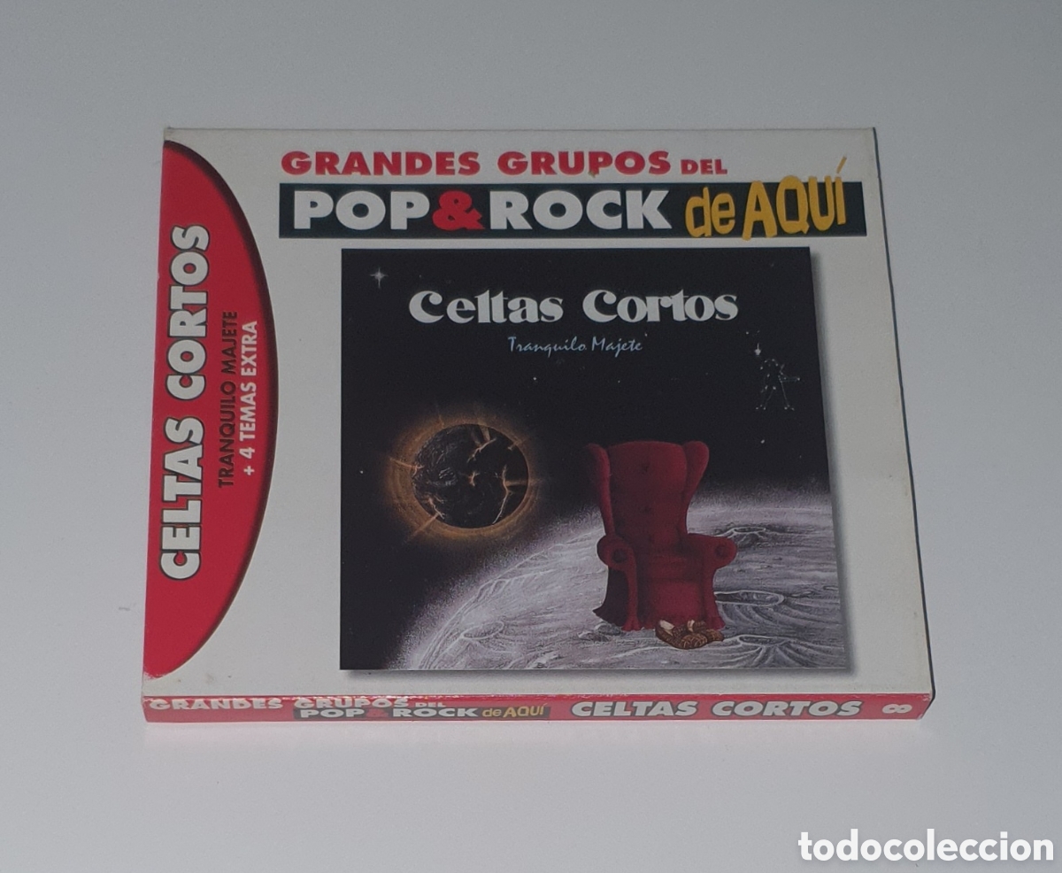 CDs de m&uacute;sica: CELTAS CORTOS / CD 2003 / TRANQUILO MAJETE + 4 TEMAS EXTRA - Foto 1