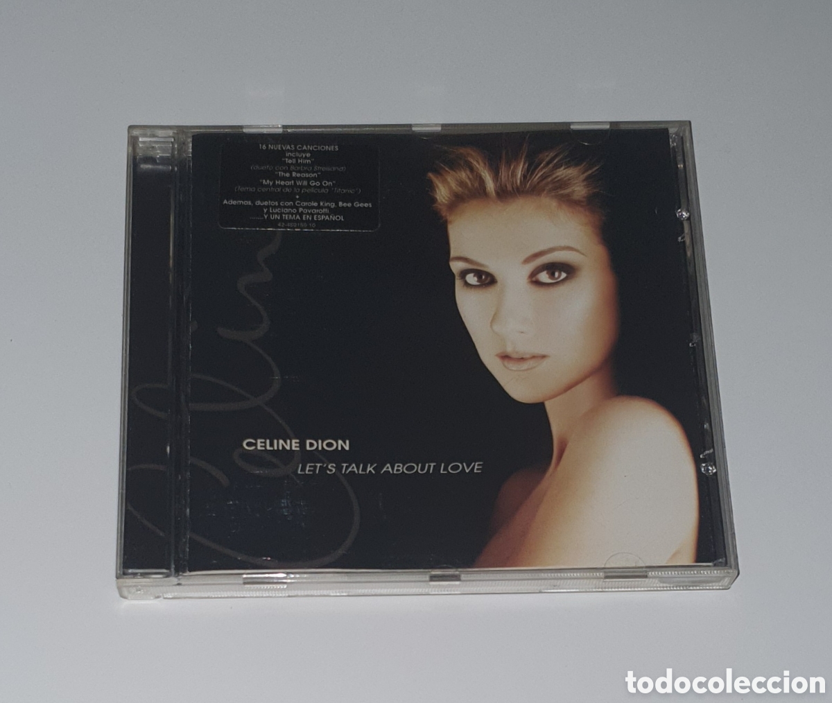 CDs de m&uacute;sica: CELINE DION / CD / LETS TALK ABOUT LOVE - Foto 1