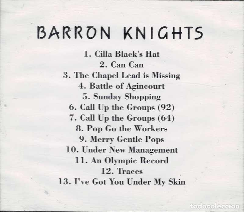 CDs de m&uacute;sica: Barron Knights - Latest & Greatest. CD - Foto 2