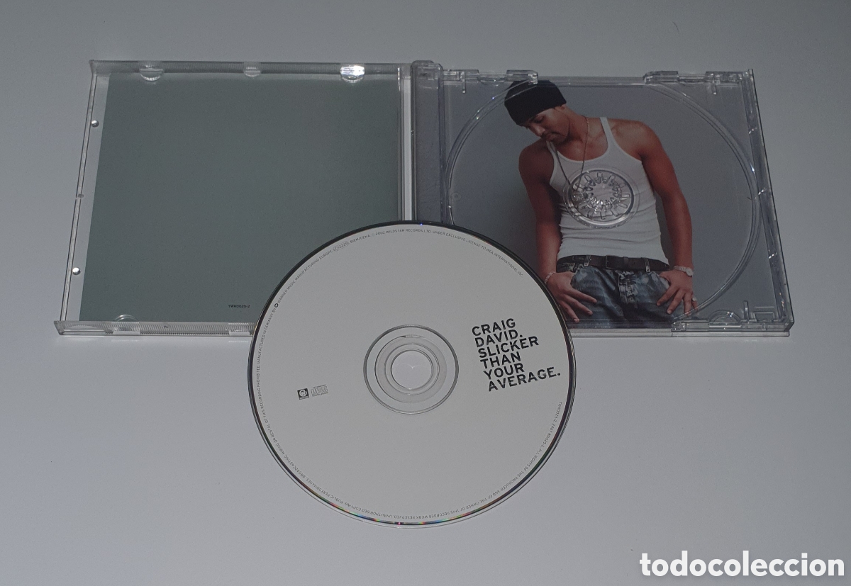 CDs de m&uacute;sica: CRAIG DAVID / CD 2002 / SLICKER THAN YOUR AVERAGE - Foto 2