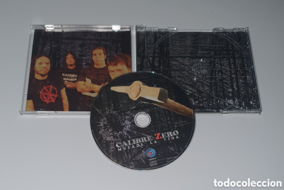 CDs de m&uacute;sica: CALIBRE ZERO / CD 2011 / MUERDE LA VIDA - Foto 2
