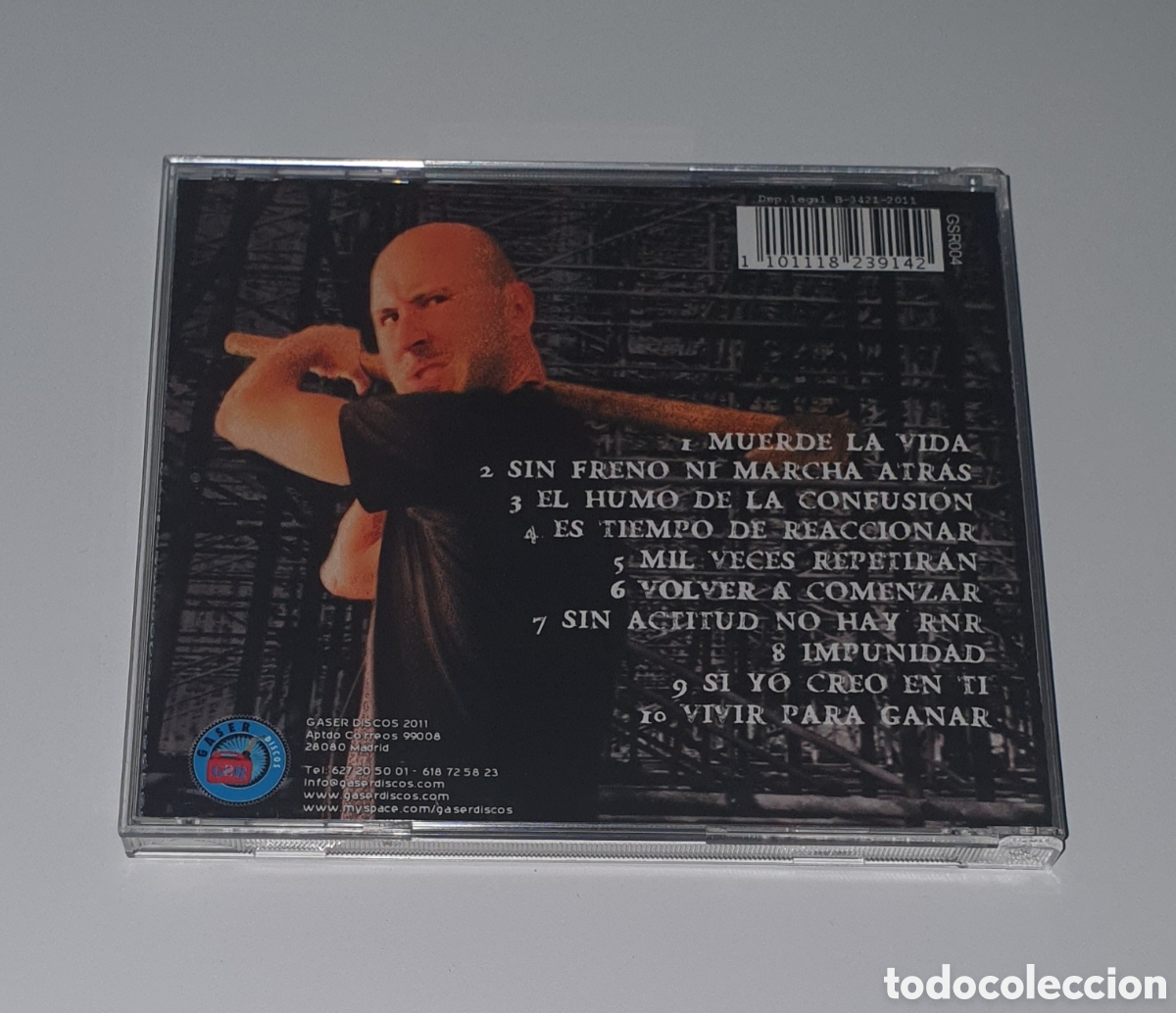CDs de m&uacute;sica: CALIBRE ZERO / CD 2011 / MUERDE LA VIDA - Foto 3