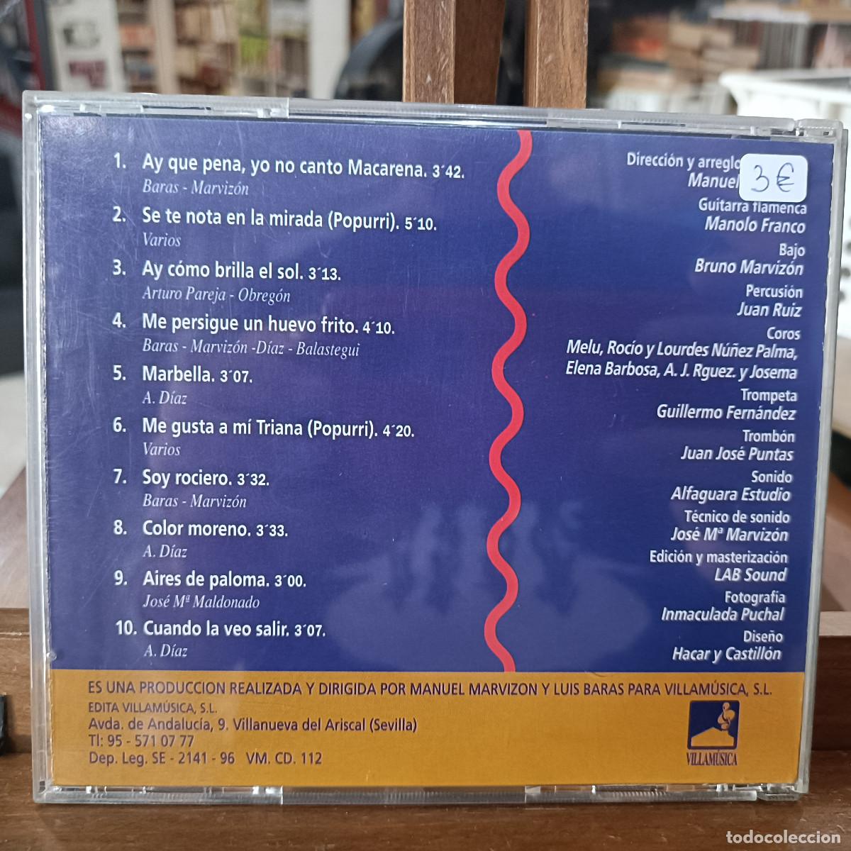 CDs de m&uacute;sica: Curro y Antonio - A Tiempo - CD. - Foto 2