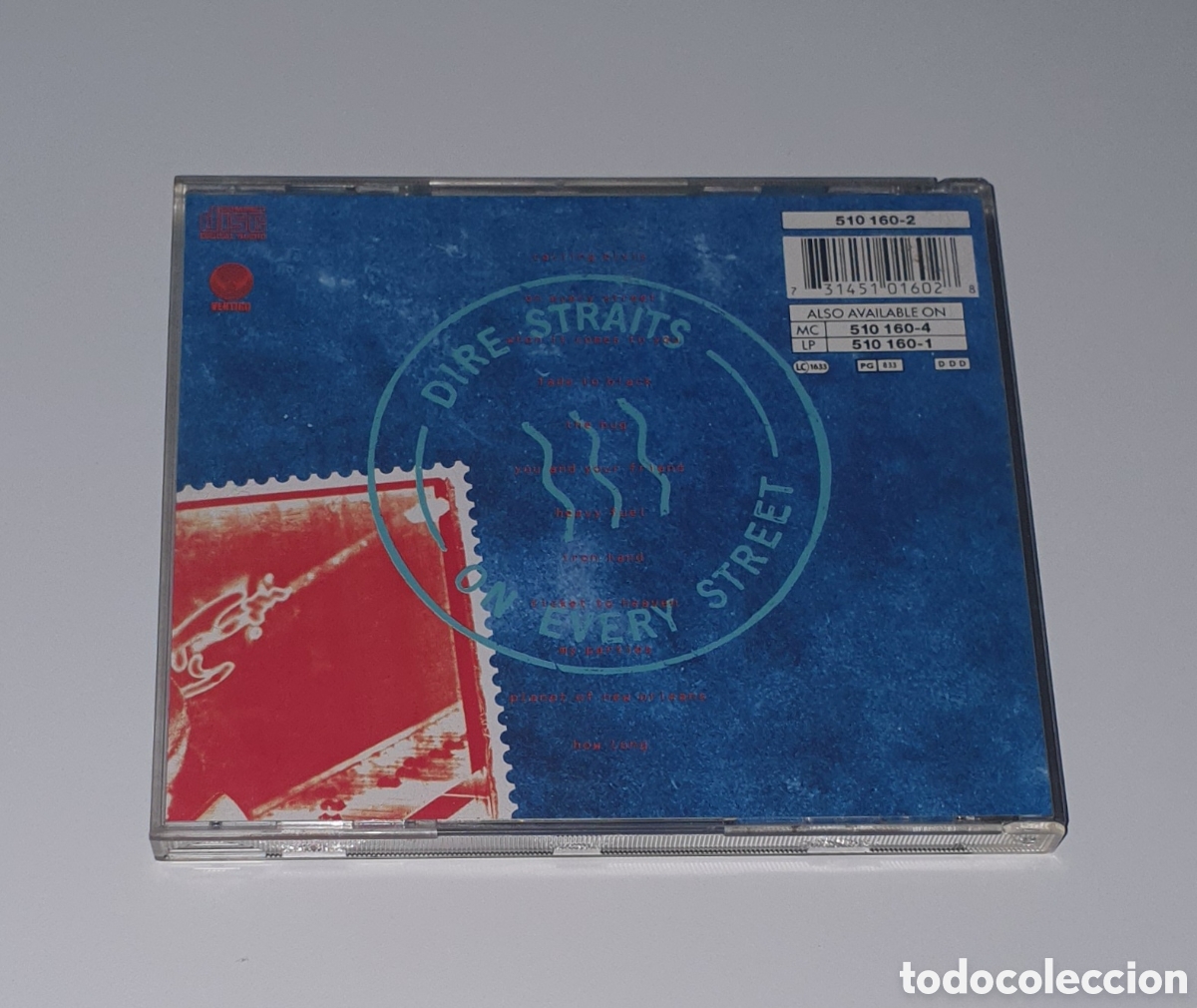 CDs de m&uacute;sica: DIRE STRAITS / CD / ON EVERY STREET - Foto 3