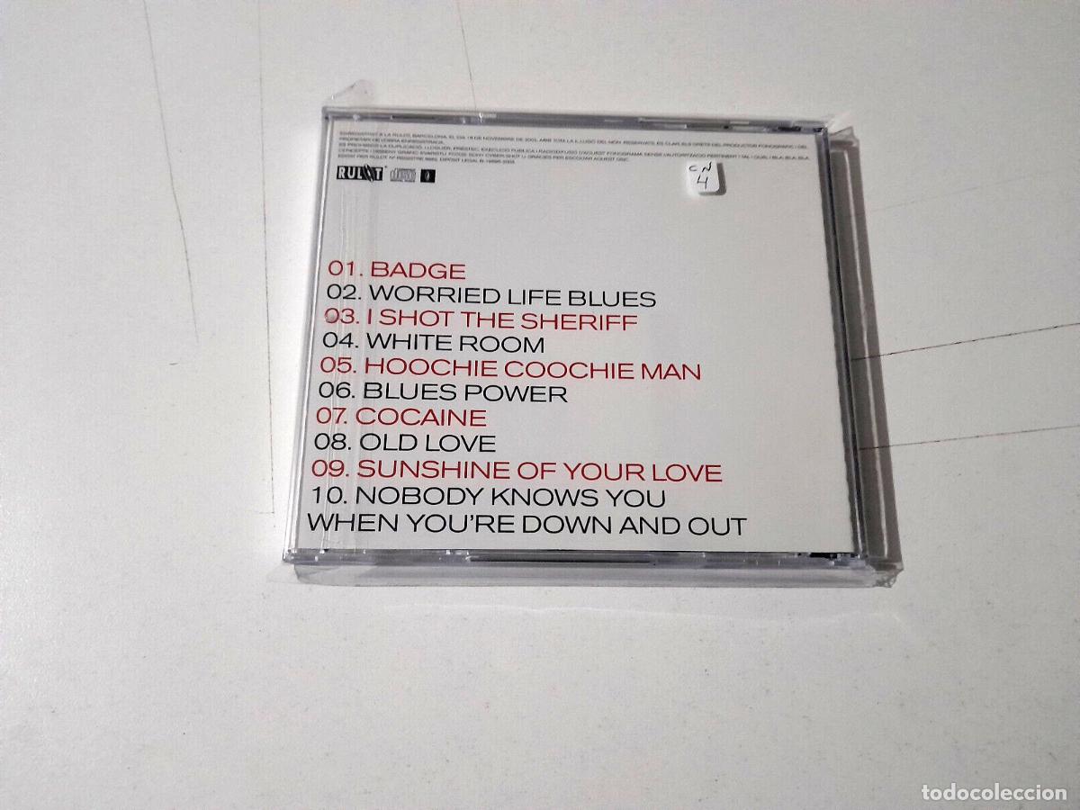 CDs de m&uacute;sica: RIDERS &rdquo;EN PLAN CLAPTON&rdquo; CD 10 TRACKS COMO NUEVO - Foto 2