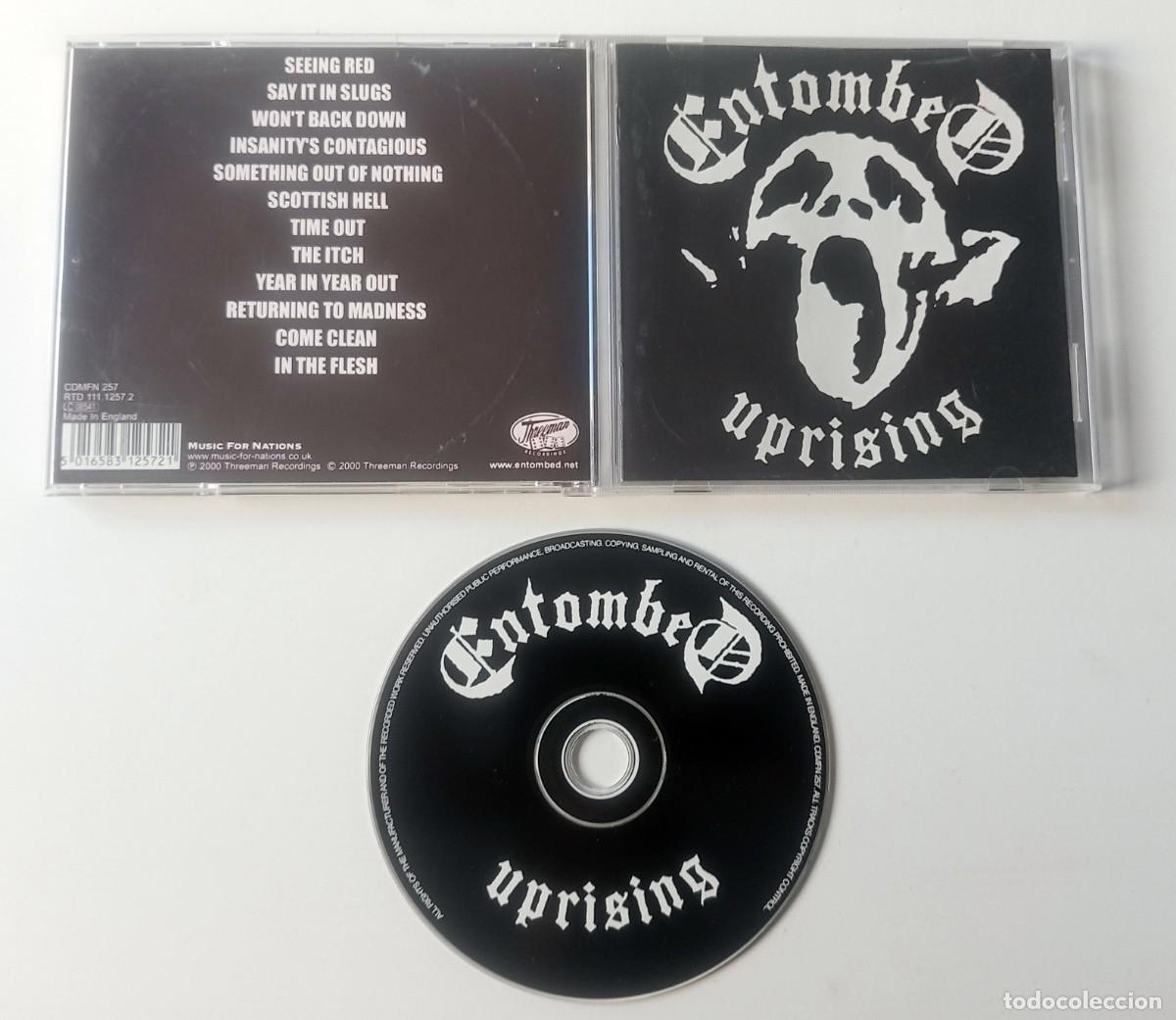 CDs de m&uacute;sica: CD ENTOMBED - UPRISING - Foto 2
