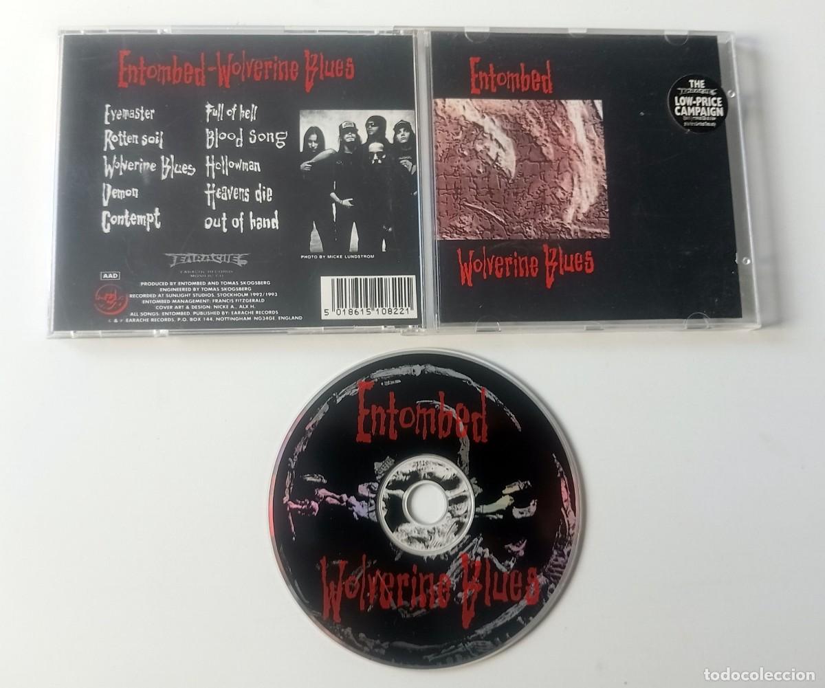 CDs de m&uacute;sica: CD ENTOMBED - WOLVERINE BLUES - Foto 2