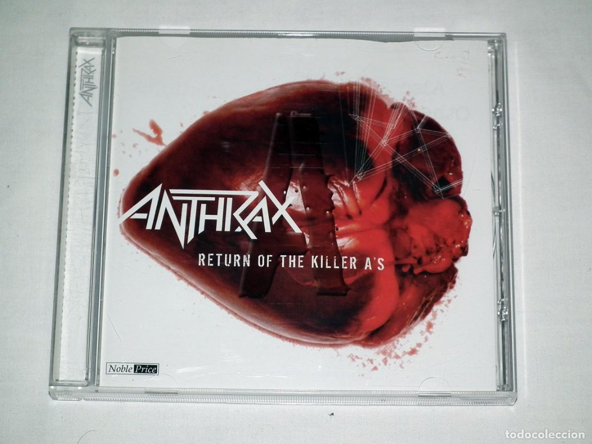 CDs de m&uacute;sica: CD ANTHRAX - RETURN OF THE KILLER A&acute;S - Foto 1