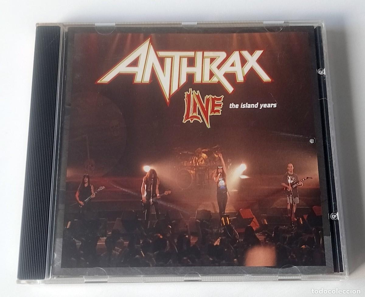 CDs de m&uacute;sica: CD ANTHRAX - LIVE THE ISLAND YEARS - Foto 1
