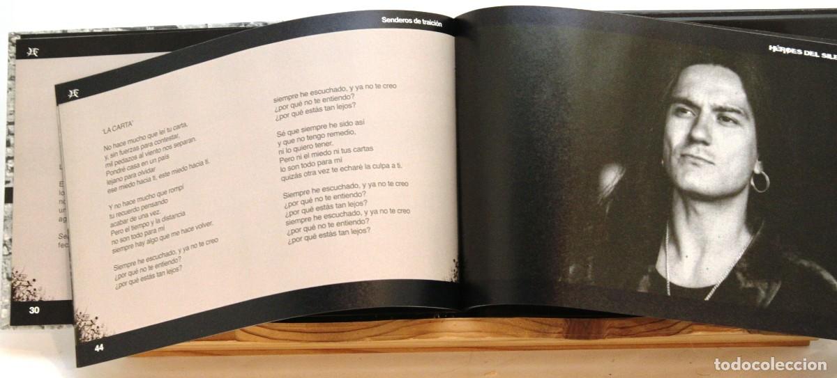 CDs de m&uacute;sica: CD + LIBRO. HEROES DEL SILENCIO. Senderos de traici&oacute;n. - Foto 3