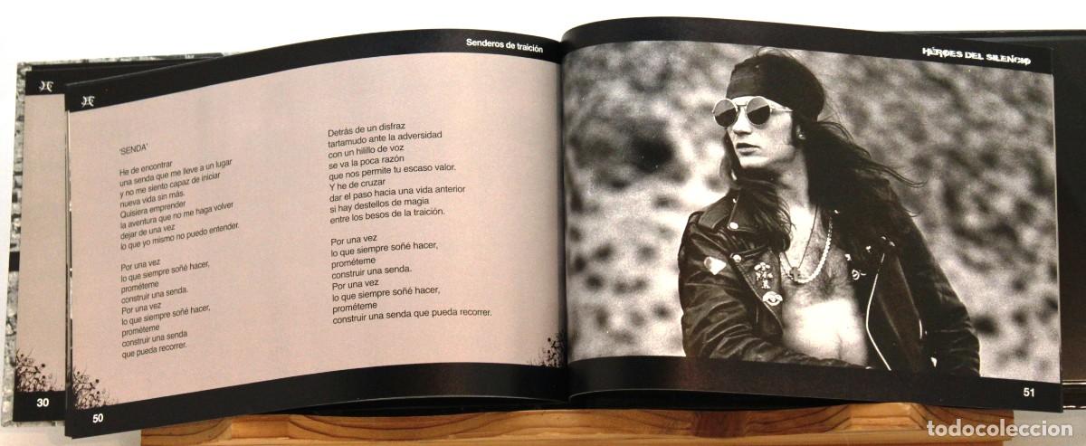 CDs de m&uacute;sica: CD + LIBRO. HEROES DEL SILENCIO. Senderos de traici&oacute;n. - Foto 4