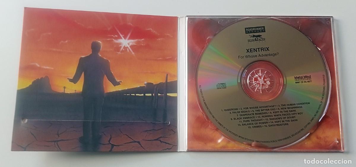 CDs de m&uacute;sica: CD XENTRIX - FOR WHOSE ADVANTAGE? - Foto 2