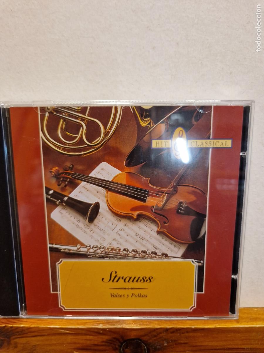 CDs de m&uacute;sica: CD. STRAUSS. VALSES Y POLKAS. HIT CLASSICAL. - Foto 1