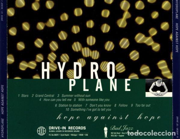 CDs de m&uacute;sica: Hydroplane - Hope against hope - Foto 2