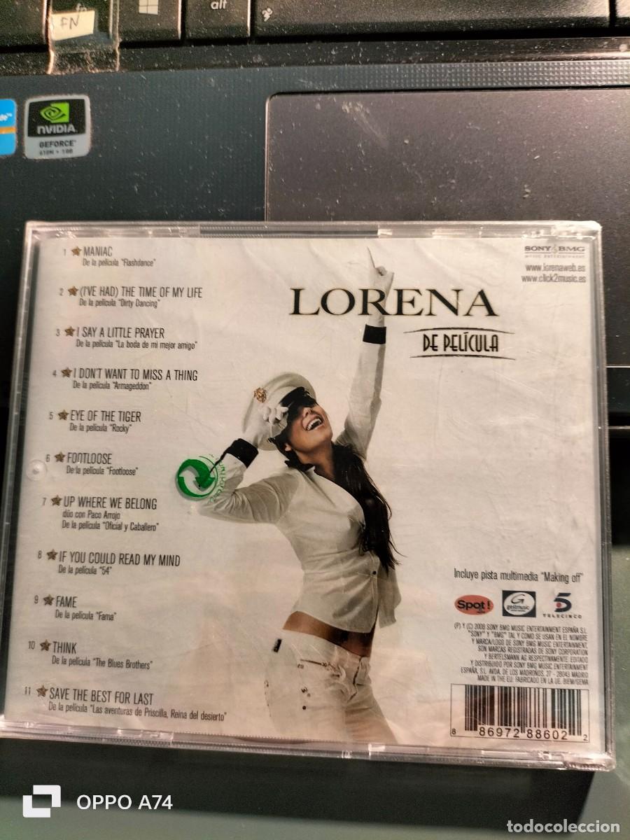 CDs de m&uacute;sica: RAR CD. LORENA. DE PEL&Iacute;CULA. SEALED. PRECINTADO - Foto 2