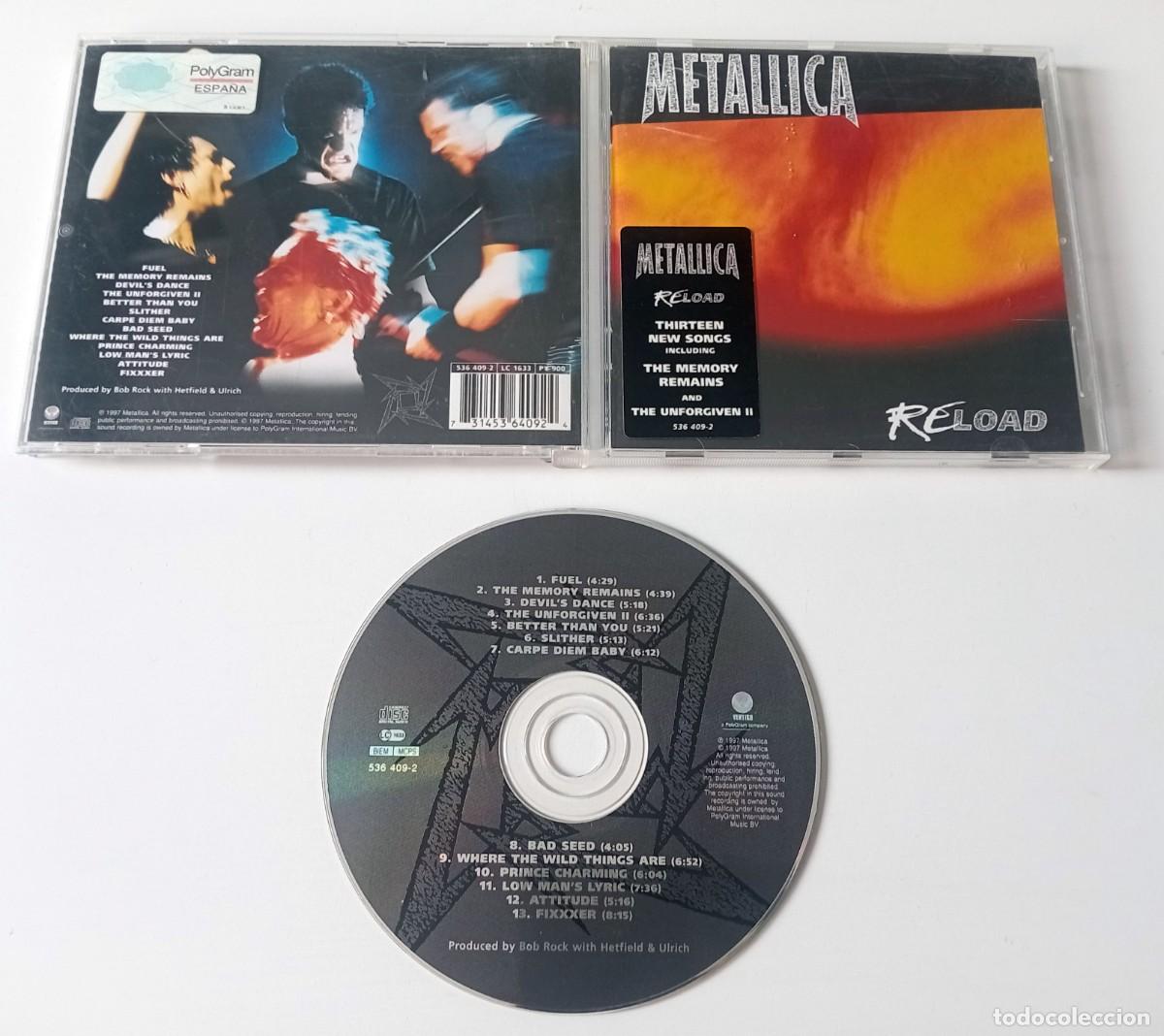 CDs de m&uacute;sica: CD METALLICA - RELOAD - Foto 2