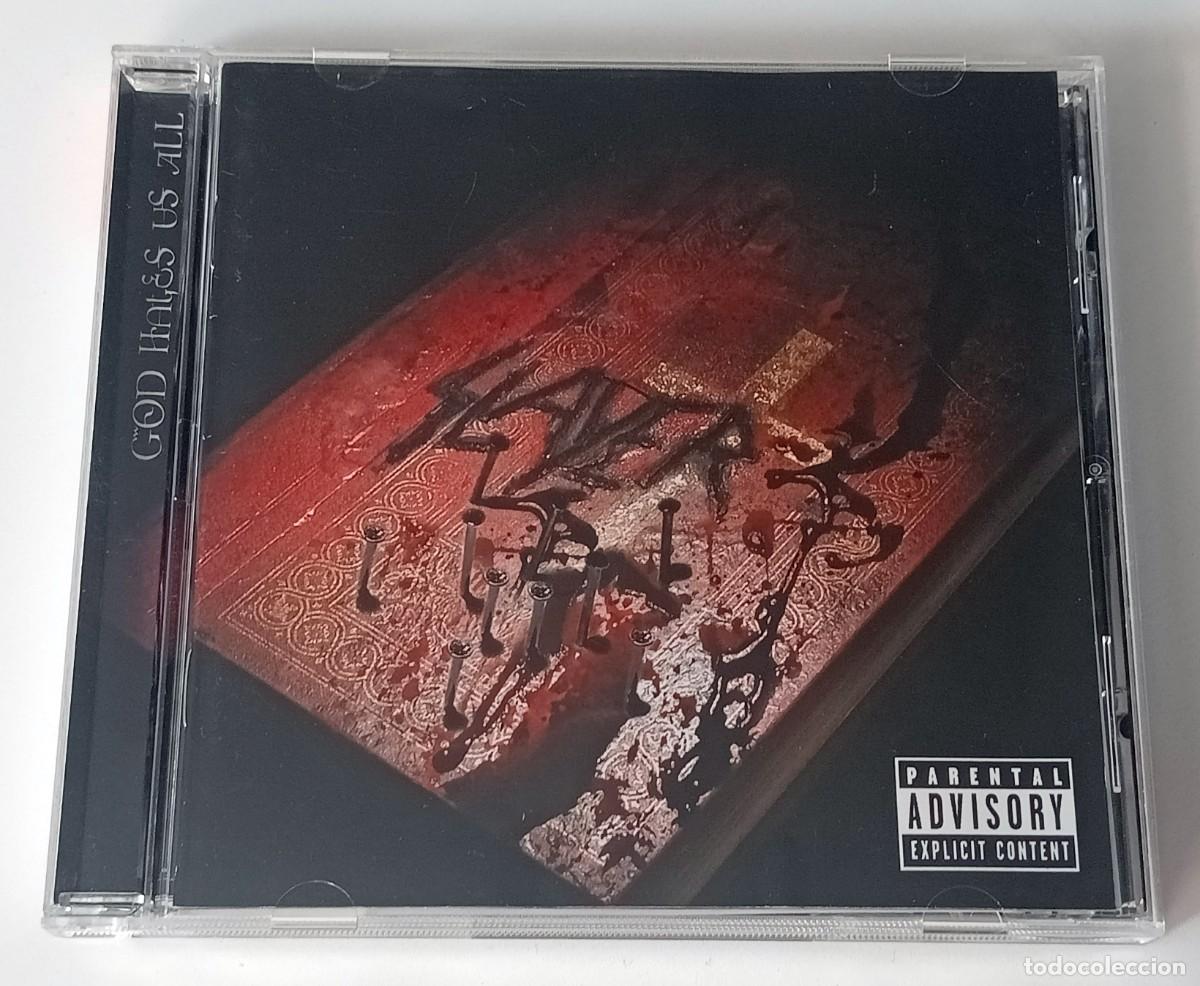 CDs de m&uacute;sica: CD SLAYER - GOD HATE US ALL - Foto 1
