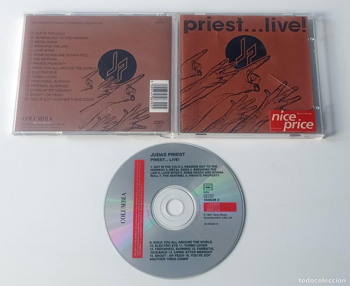 CDs de m&uacute;sica: CD JUDAS PRIEST - PRIEST...LIVE - Foto 2