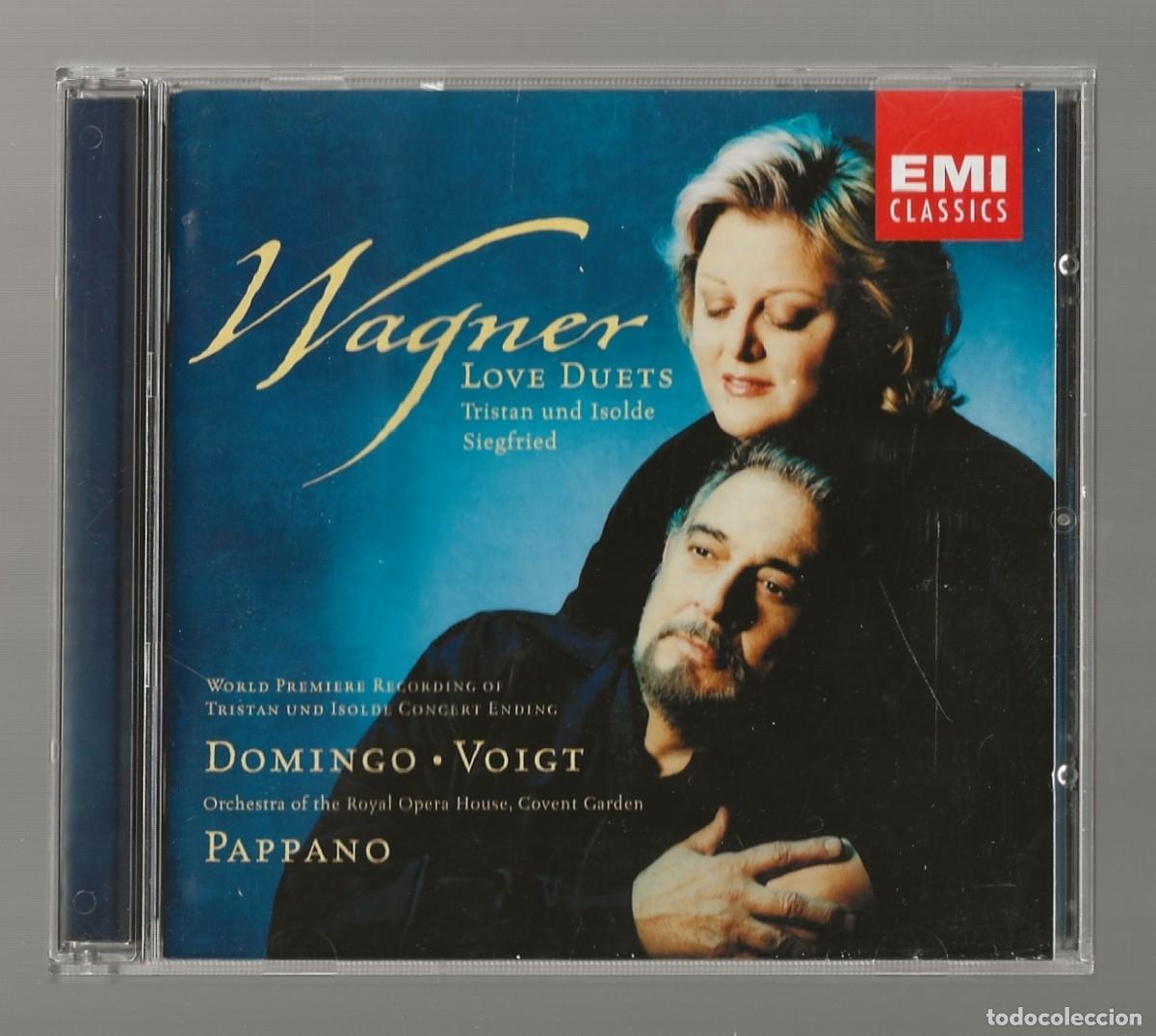 CDs de M&uacute;sica: LOVE DUETS WAGNER - PLACIDO DOMINGO, DEBORAH VOIGT - SIEGFRIED, TRISTAN UND ISOLDE (COND. PAPPANO)CD