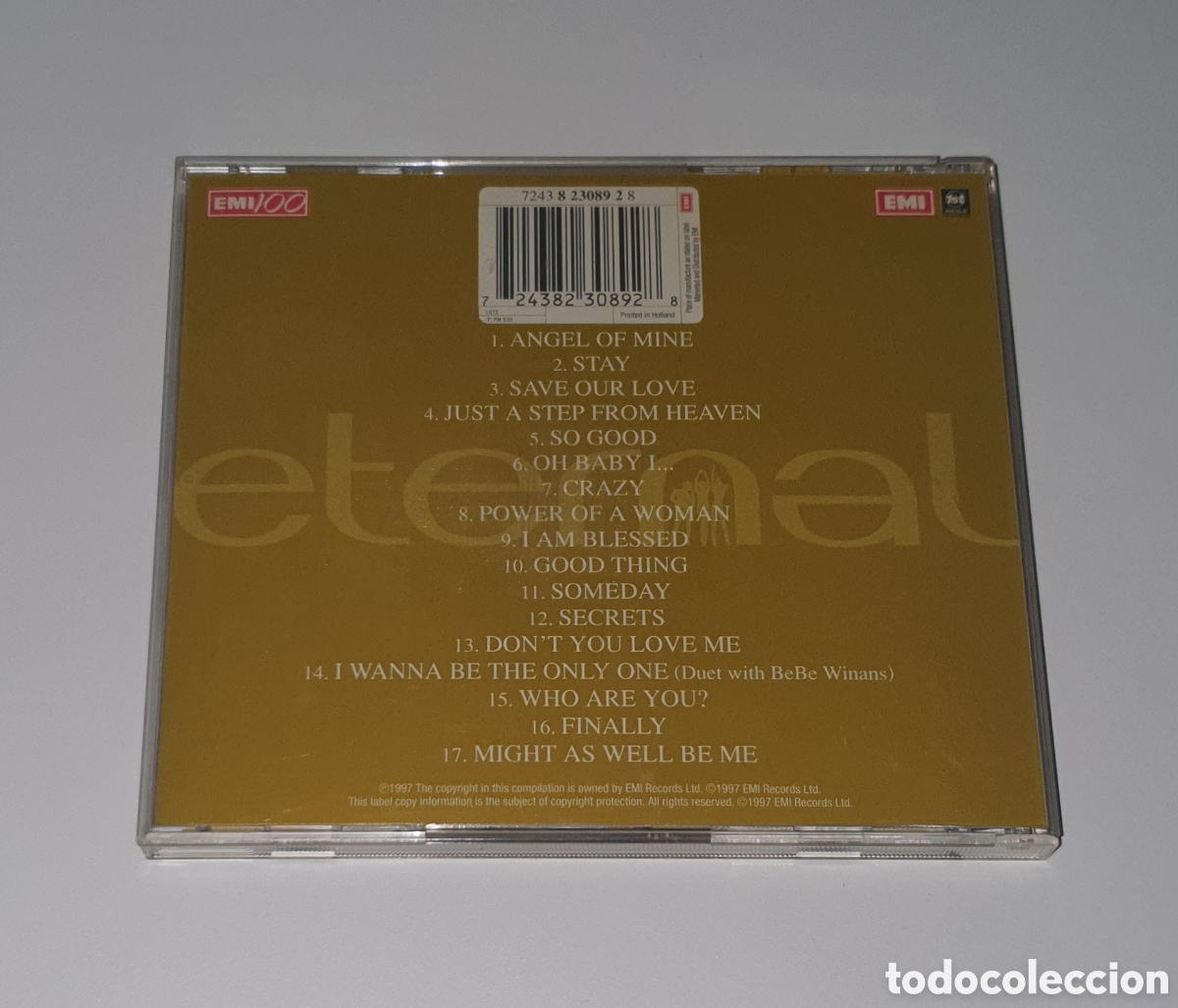 CDs de m&uacute;sica: ETERNAL / CD 1997 / THE BEST - Foto 3