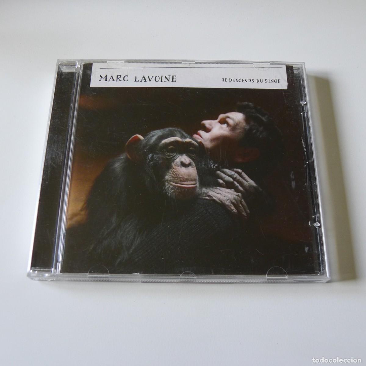 CDs de m&uacute;sica: MARC LAVOINE : JE DESCENDS DU SINGE CD - Foto 1