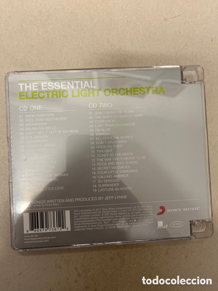 CDs de m&uacute;sica: ELECTRIC LIGHT ORCHESTRA (ELO) - THE ESSENTIAL. 2CD - Foto 2
