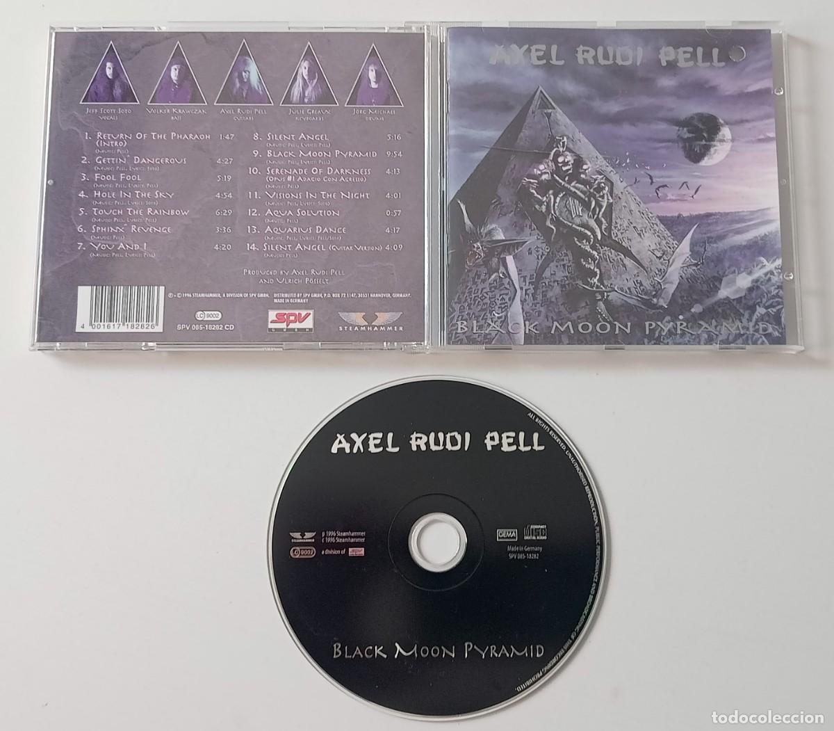 CDs de m&uacute;sica: CD AXEL RUDI PELL - BLACK MOON PYRAMID - Foto 2
