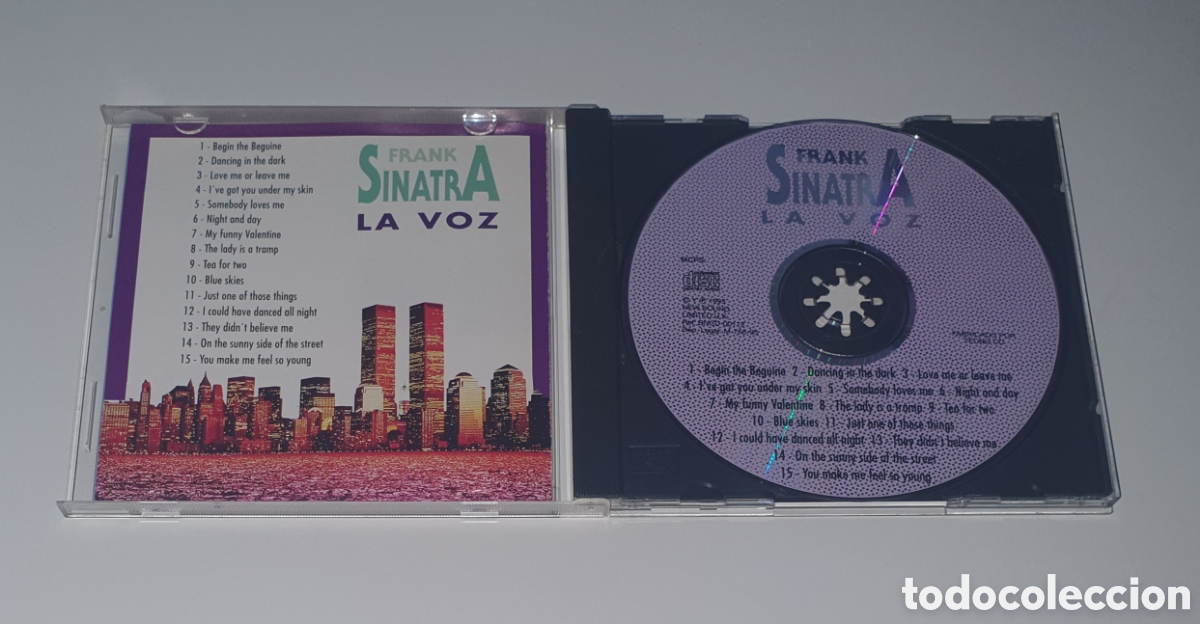 CDs de m&uacute;sica: FRANK SINATRA / CD 1995 UK / LA VOZ - Foto 2