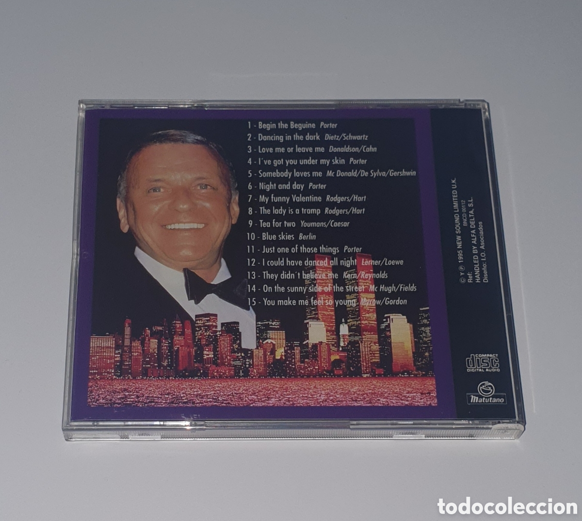 CDs de m&uacute;sica: FRANK SINATRA / CD 1995 UK / LA VOZ - Foto 3