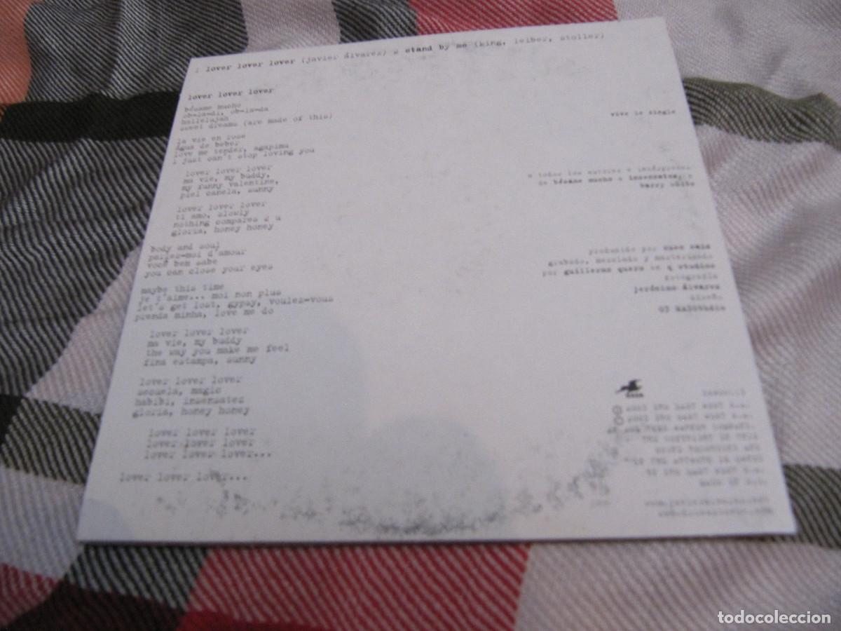 CDs de m&uacute;sica: JAVIER &Aacute;LVAREZ Lover lover lover - Foto 2