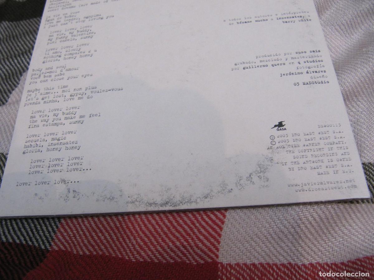 CDs de m&uacute;sica: JAVIER &Aacute;LVAREZ Lover lover lover - Foto 3