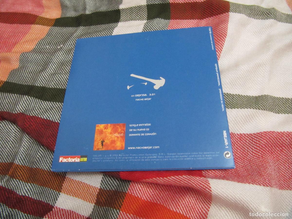 CDs de m&uacute;sica: NACHO BEJAR / DEPRISA (CD SINGLE) - Foto 2