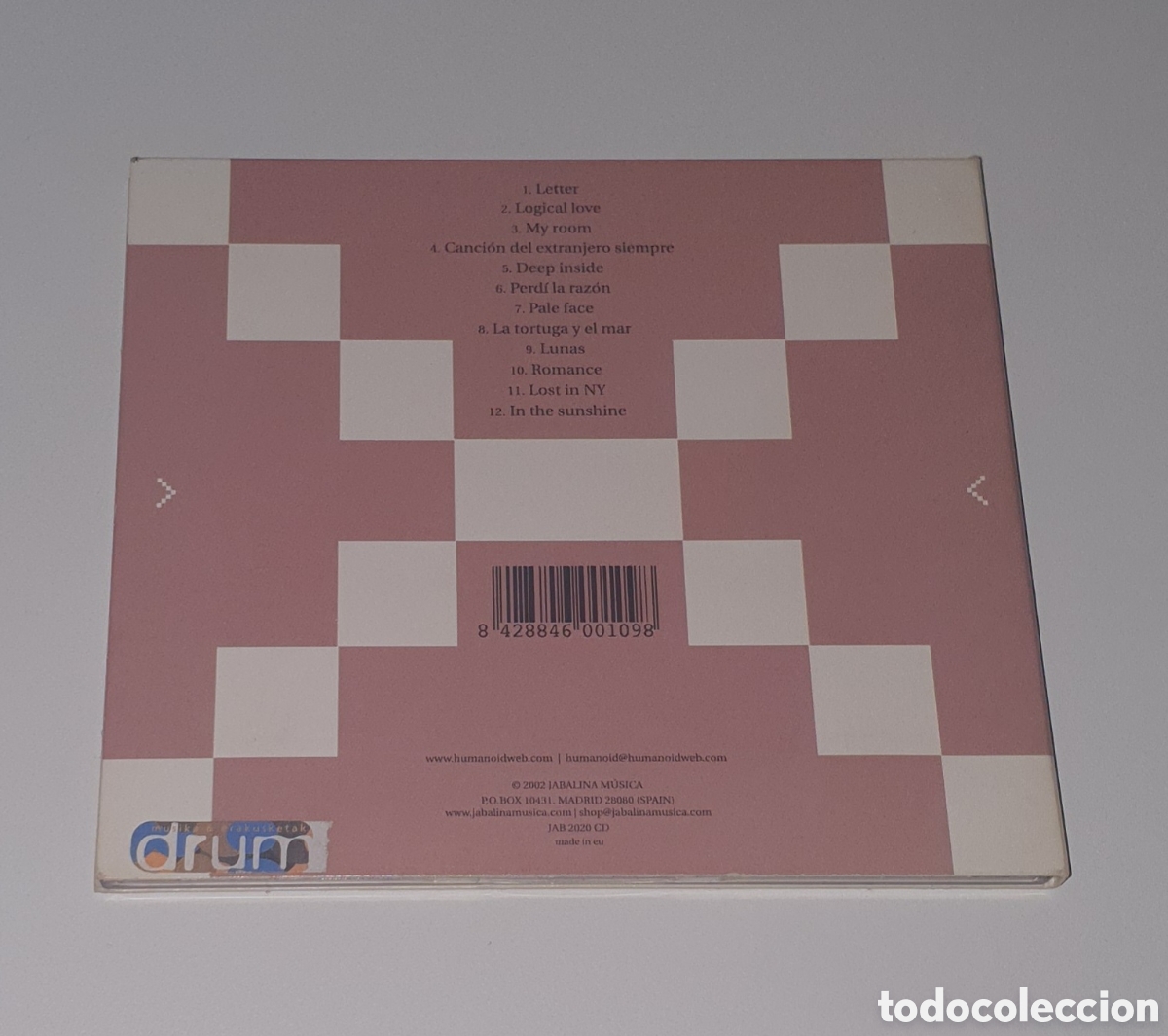 CDs de m&uacute;sica: HUMANOID / CD 2003 / ROMANCE - Foto 3