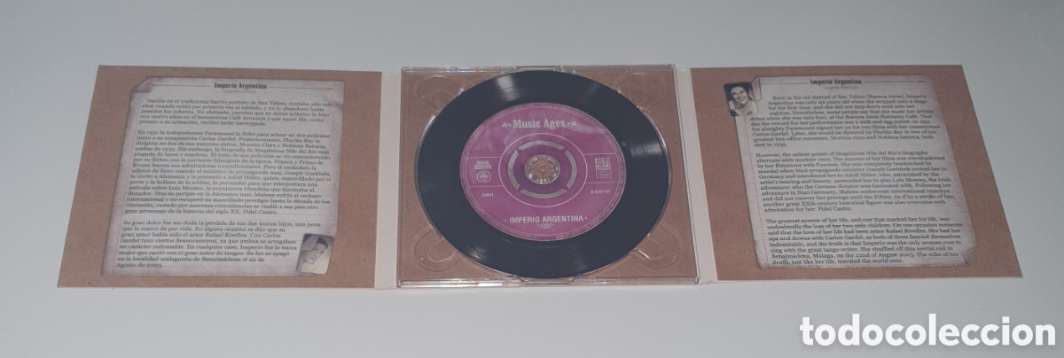 CDs de m&uacute;sica: IMPERIO ARGENTINA / CD 2007 / IMPERIO ARGENTINA - Foto 2