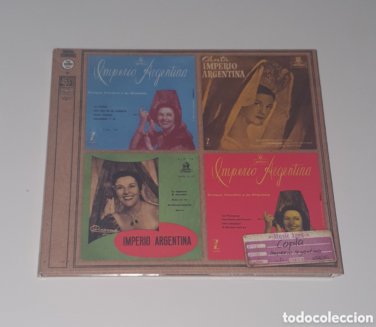 CDs de m&uacute;sica: IMPERIO ARGENTINA / CD 2007 / IMPERIO ARGENTINA - Foto 1