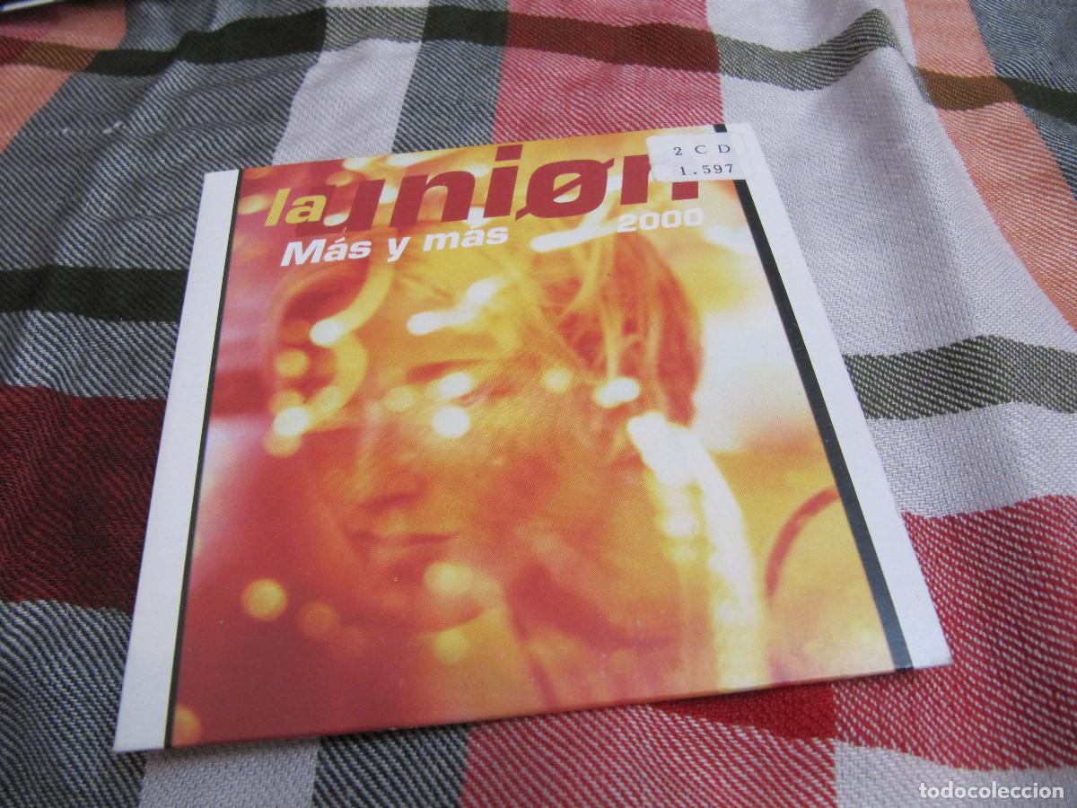 CDs de m&uacute;sica: LA UNI&Oacute;N: M&Aacute;S Y M&Aacute;S 2000. CD SINGLE - Foto 1