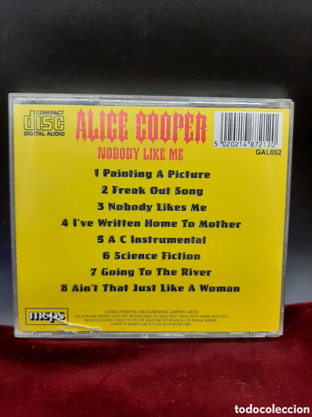 CDs de m&uacute;sica: CD ALICE COOPER. Nobody like me. - Foto 2
